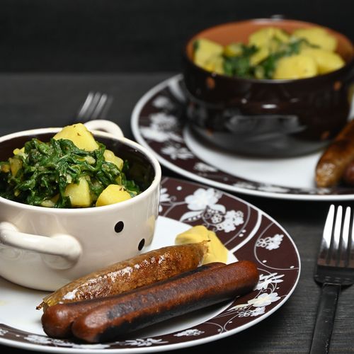 Veganes Kartoffel-Mangold-Gemüse