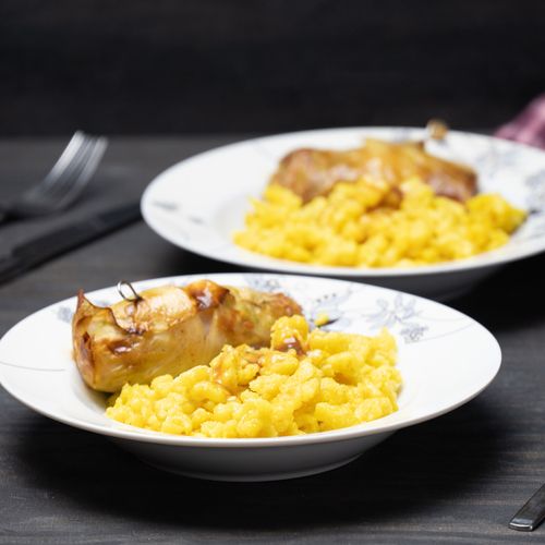 Vegane Kohlrouladen