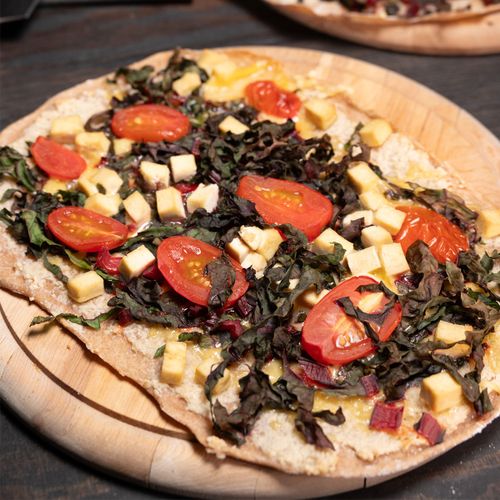 Mangold-Flammkuchen